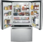 GE GWE22JYMFS French Door Refrigerator