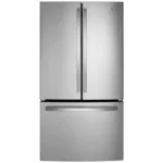 GWE22JYMFS - REFRIGERATORS - GE - French 3-Door - Stainless Steel - Open Box