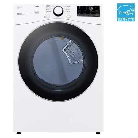 LG DLE3600W Electric Dryer – Open Box – 1 LG DLE3600W Electric Dryer – Open Box – Open Box
