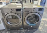 LG WM3400CV Washer & DLE3400V Electric Dryer Combo – Open Box
