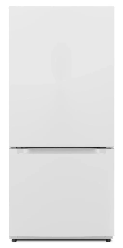 Midea MRB19B7AWW Bottom Freezer Refrigerator – Open Box – Open Box